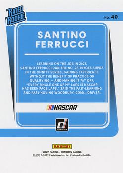 2022 Donruss #40 Santino Ferrucci Back