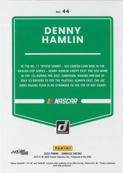 2022 Donruss #44 Denny Hamlin Back