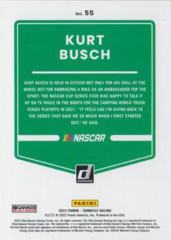 2022 Donruss #55 Kurt Busch Back