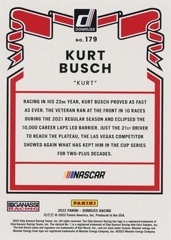 2022 Donruss #179 Kurt Busch Back