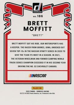 2022 Donruss #186 Brett Moffitt Back