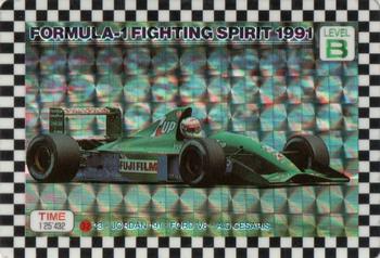 1991 Amada Formula-1 Fighting Spirit #32 Andrea De Cesaris Front