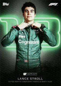 2021 Topps Formula 1 Lights Out #NNO Lance Stroll Front