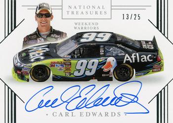 2021 Panini National Treasures - Weekend Warriors #WW-CE Carl Edwards Front
