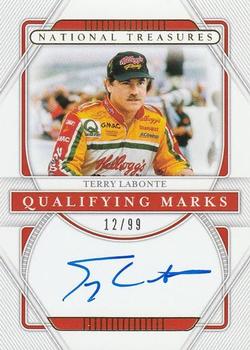 2021 Panini National Treasures - Qualifying Marks #QM-TL Terry Labonte Front