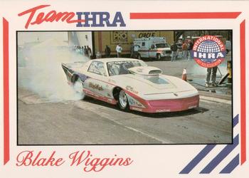 1991 Racing Legends IHRA #2 Blake Wiggins Front