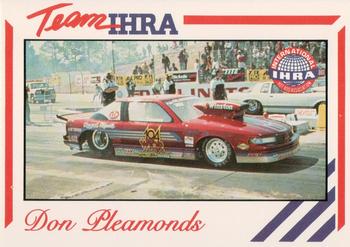 1991 Racing Legends IHRA #24 Don Plemmons Front