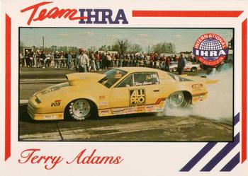 1991 Racing Legends IHRA #34 Terry Adams Front