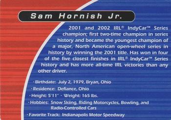 2003 GreenLight IndyCar Series #NNO Sam Hornish Jr. Back