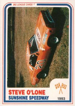 1993 Big League Sunshine Speedway #13 B387 Steve O'Lone Front