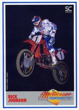 1988 SC Racing Motocross #9 Rick Johnson Front