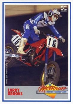1988 SC Racing Motocross #12 Larry Brooks Front
