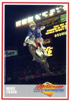 1988 SC Racing Motocross #54 Mike Craig Front
