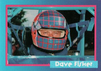 1992 Badger Midget Speed Graphics Sports Cards #10 Dave Fisher Front