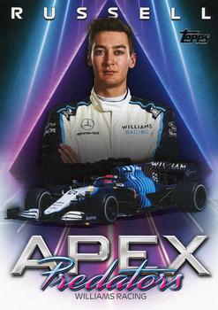 2021 Topps Formula 1 - Apex Predators #AP-GR George Russell Front