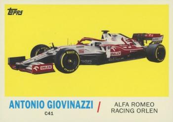 2021 Topps Formula 1 - Topps 1961 Sports Cars #T61-AG Antonio Giovinazzi Front