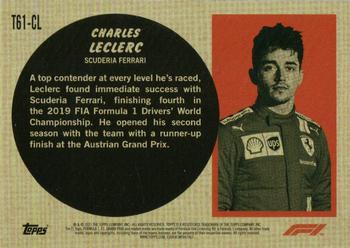 2021 Topps Formula 1 - Topps 1961 Sports Cars #T61-CL Charles Leclerc Back