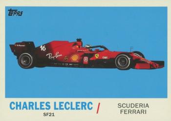 2021 Topps Formula 1 - Topps 1961 Sports Cars #T61-CL Charles Leclerc Front