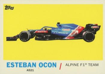 2021 Topps Formula 1 - Topps 1961 Sports Cars #T61-EO Esteban Ocon Front