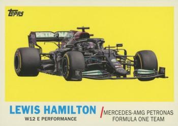 2021 Topps Formula 1 - Topps 1961 Sports Cars #T61-LH Lewis Hamilton Front