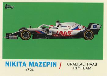 2021 Topps Formula 1 - Topps 1961 Sports Cars #T61-NM Nikita Mazepin Front