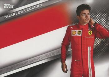 2021 Topps Formula 1 - Flags of Foundation #FF-CL Charles Leclerc Front