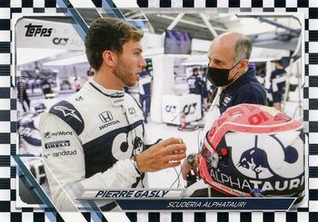 2021 Topps Formula 1 - Checkered Flag #36 Pierre Gasly Front