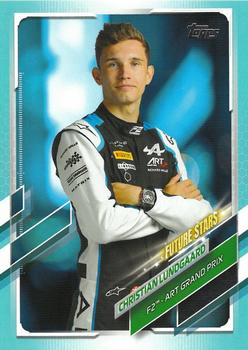 2021 Topps Formula 1 - Aqua #79 Christian Lundgaard Front