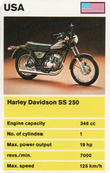1970-79 Top Trumps Motorcycles #NNO Harley Davidon SS 250 Front