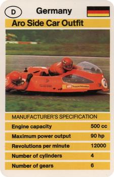 1970-79 Top Trumps Racing Motorcycles #NNO Aro Side Car Outfit Front