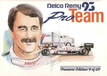 1993 Delco Remy Pro Team #9 Nigel Mansell Front
