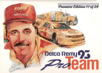 1993 Delco Remy Pro Team #11 Ernie Irvan Front