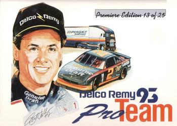 1993 Delco Remy Pro Team #13 Rusty Wallace Front