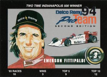 1994 Delco Remy Pro Team #3 Emerson Fittipaldi Front