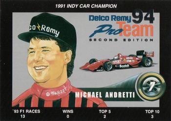 1994 Delco Remy Pro Team #7 Michael Andretti Front