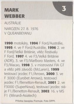 2003 Formule #3 Mark Webber Back