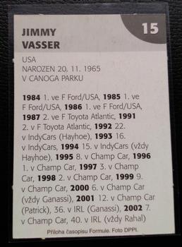 2003 Formule #15 Jimmy Vasser Back