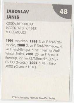 2003 Formule #48 Jaroslav Janis Back