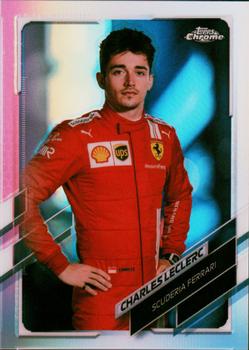 2021 Topps Chrome Formula 1 - Refractor #11 Charles Leclerc Front