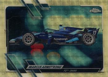 2021 Topps Chrome Formula 1 - SuperFractor #131 Marcus Armstrong Front