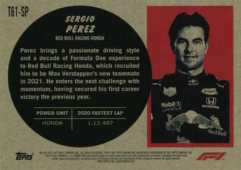 2021 Topps Chrome Formula 1 - 1961 Topps Sports Cars #T61-SP Sergio Perez Back
