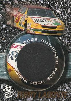1996 Press Pass - Burning Rubber Sample #BR 4 Terry Labonte's Car Front