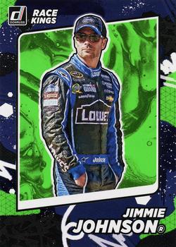 2022 Donruss - Lime Green #2 Jimmie Johnson Front