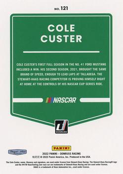 2022 Donruss - Lime Green #121 Cole Custer Back