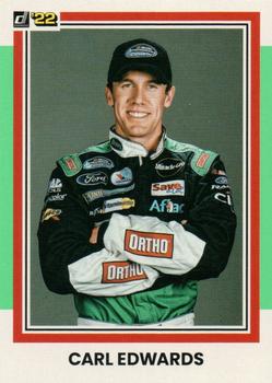 2022 Donruss - Lime Green #138 Carl Edwards Front