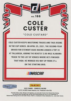 2022 Donruss - Lime Green #166 Cole Custer Back