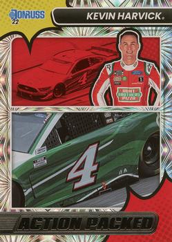2022 Donruss - Action Packed #5 Kevin Harvick Front