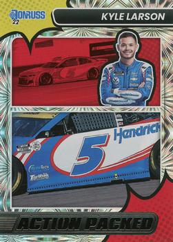 2022 Donruss - Action Packed #6 Kyle Larson Front