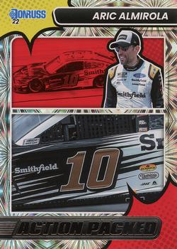 2022 Donruss - Action Packed #7 Aric Almirola Front