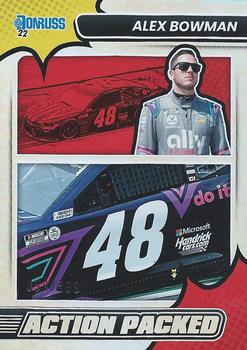 2022 Donruss - Action Packed Holographic #9 Alex Bowman Front